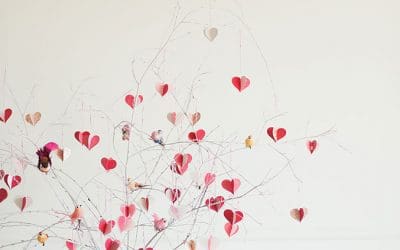 DIY Valentine’s Day branch tree – The House That Lars Built