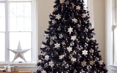 Buying & Decorating a Black Christmas Tree | Better Homes & Gardens