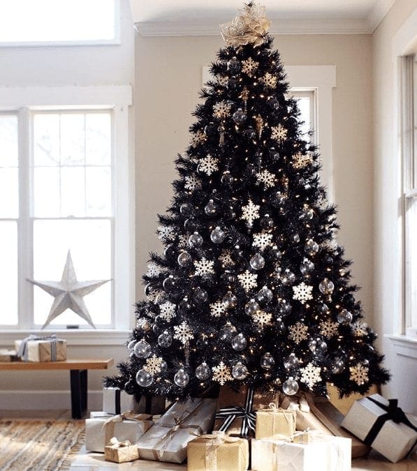 Buying & Decorating a Black Christmas Tree | Better Homes & Gardens